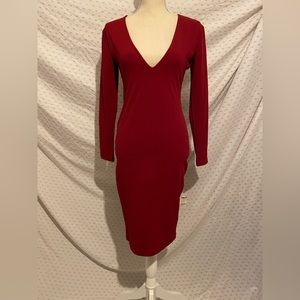 Beautiful burgundy dress never worn
